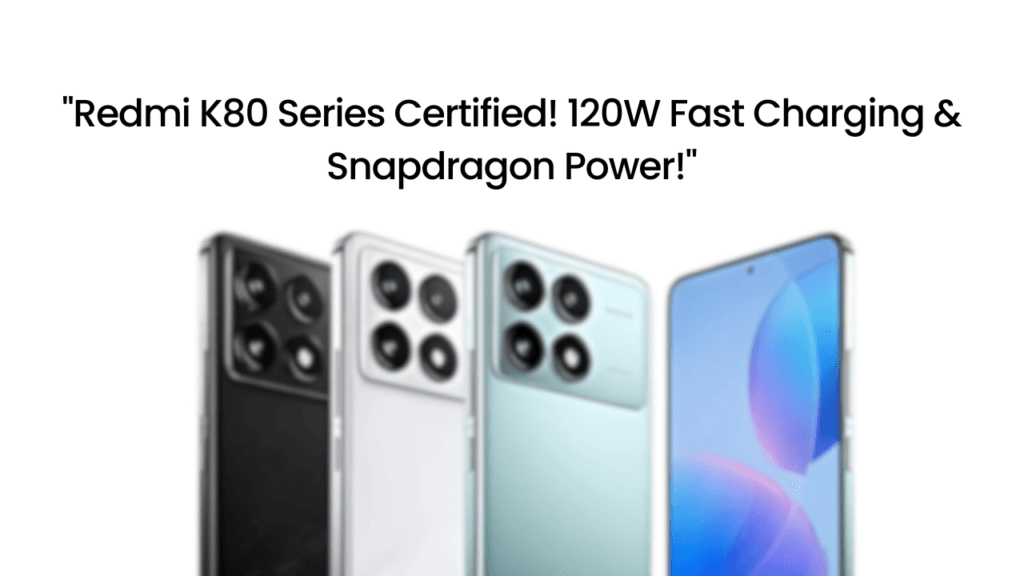 Redmi K80 Series CQC Certification